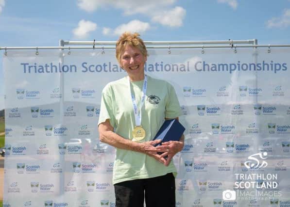 Jane Askey topped the podium at Knockburn.