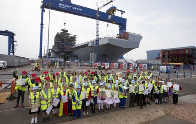 Pupils show off engineering talents during babcock visit