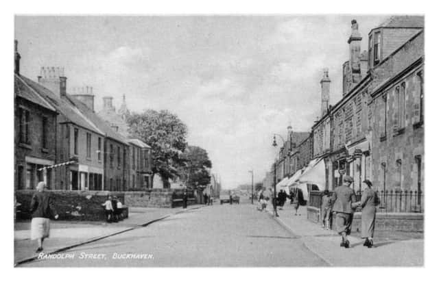 Randolph Street, Buckhaven. Picture donated by Methil Heritage Centre.