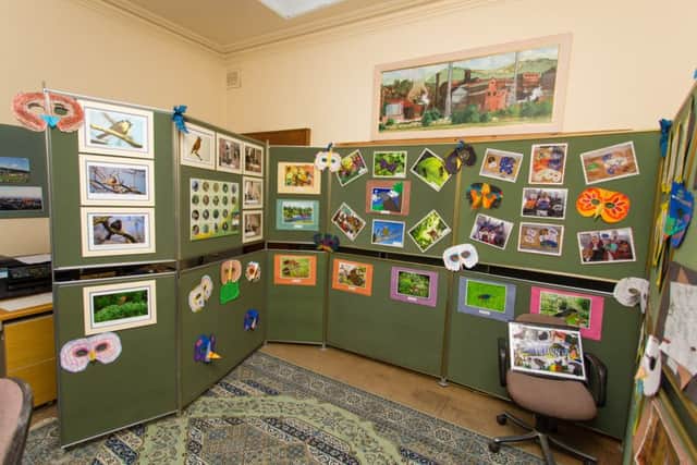 Burntisland Primary's exhibits