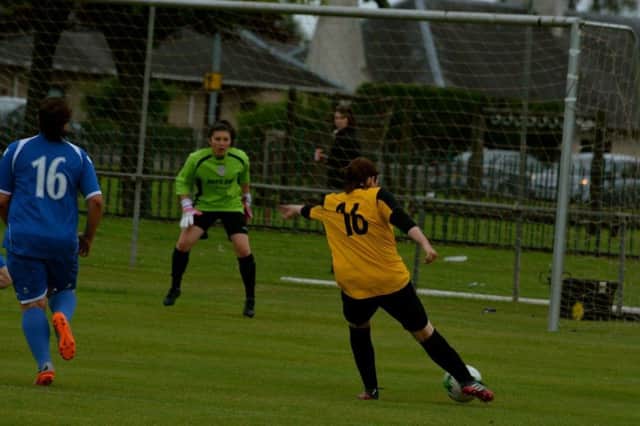 Fraser nets her second for East Fife Ladies.