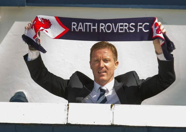 Raith Rovers fans can meet new boss Gary Locke at tomorrow's away kit launch.