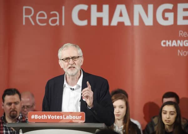 Labour Leader Jeremy Corbyn (Pic: Pic Greg Macvean)