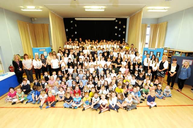 Thornton PS were awarded the prestigious accolade. Picture: Fife Photo Agency