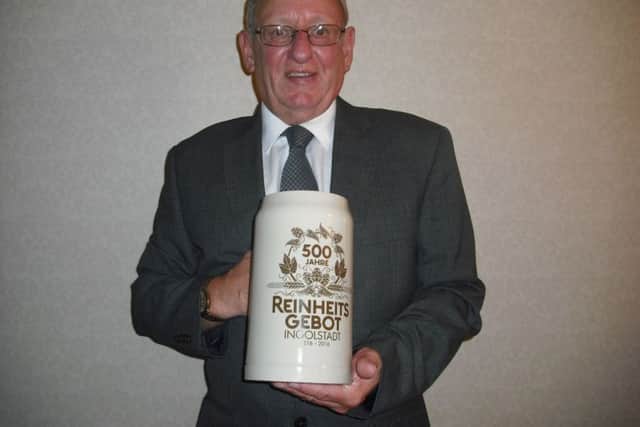 Robert Main, chairman of the Kirkcaldy Ingolstadt Association