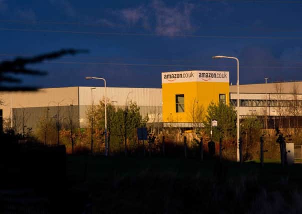 The Amazon premises in Dunfermline (picture by Alex Hewitt)