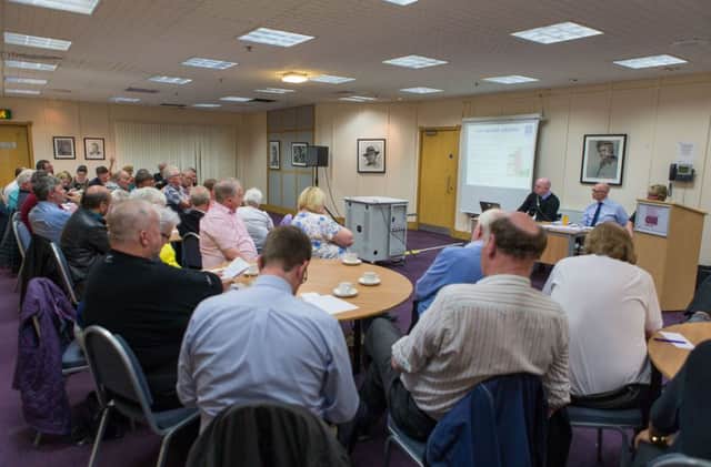 Transport representatives faced a barrage of criticism from the public at last night's meeting to discuss A92 safety concerns.