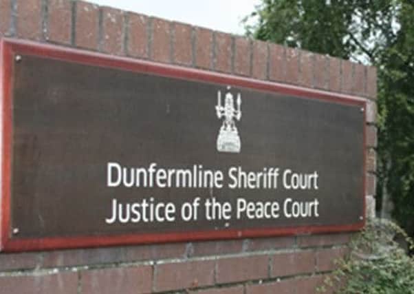 Brown appeared at Dunfermline Sheriff Court.