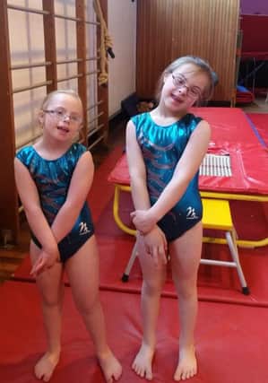 Eve and Kya of Enigma Gymnastics Club