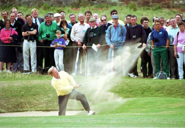 Jack Nicklaus has had a long association with the Open Championship.