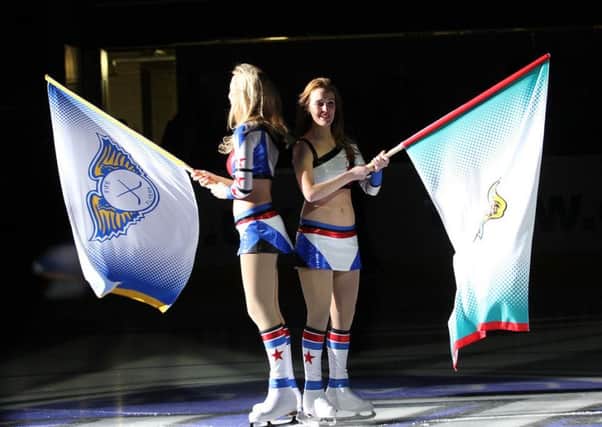 The build up to Fife Flkyers v Belfast Giants game , 2014 play-off finals weekend (Pic: Steve Gunn)