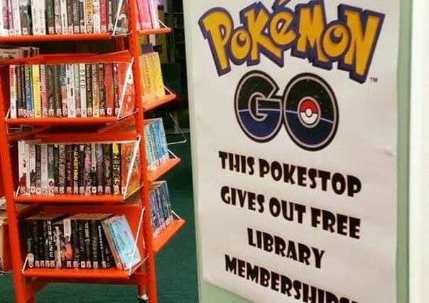 Pokemon Go at Fife Cultural Trust libraries