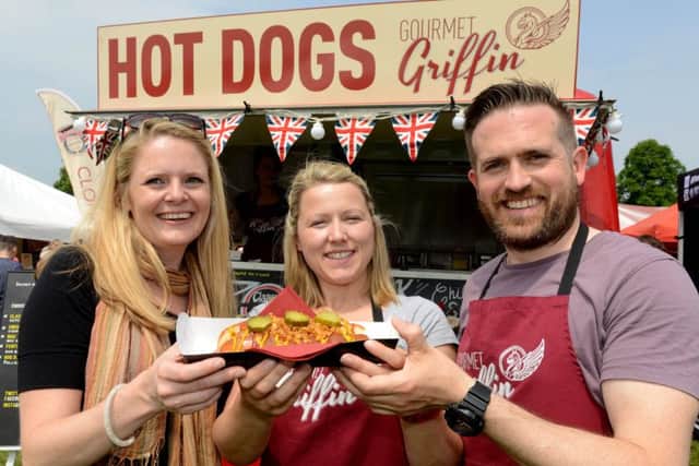 Hot dogs and other tasty treats will be on offer