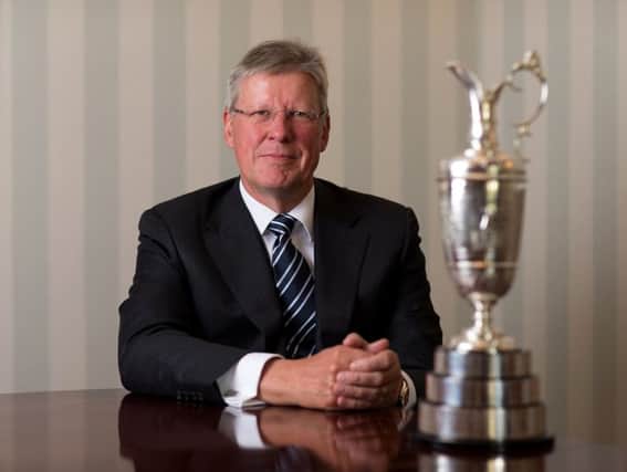 Martin Slumbers is 'delighted' with the merger. Pic by R&A