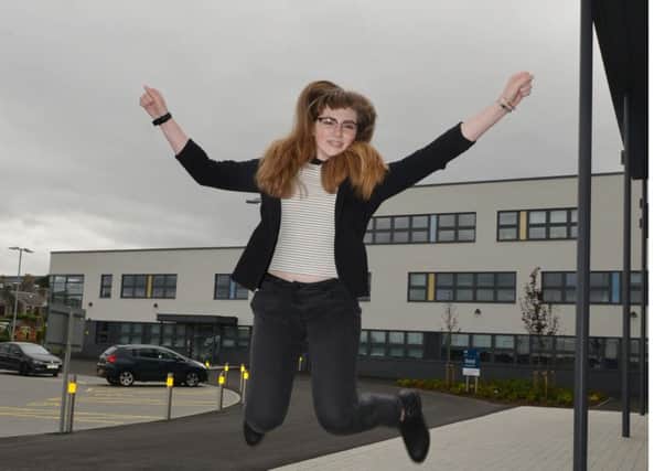 Charlotte Brodie was pleased with her results
