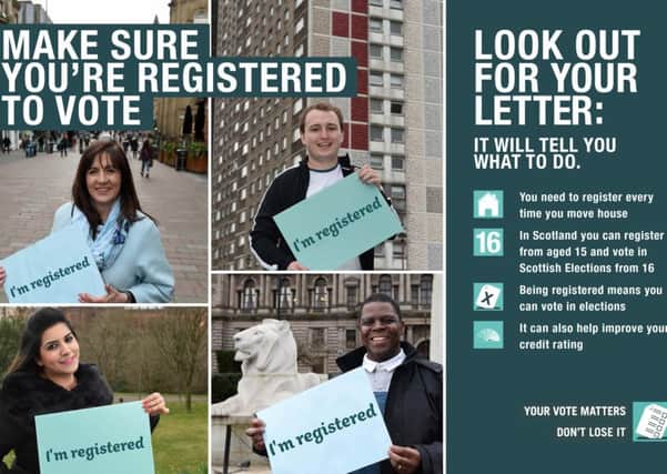Fife Council is updating the electoral register.