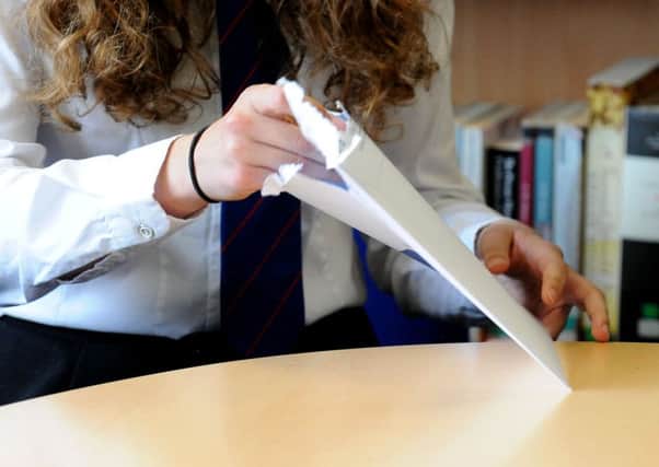 Exam results will be delivered across Fife this morning. Pic  Lisa Ferguson