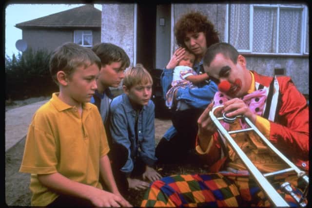 A scene from Brassed Off