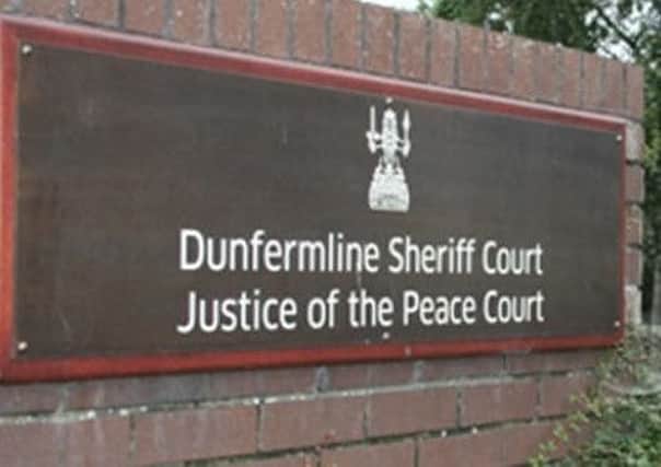 The case is being heard at Dunfermline Sheriff Court