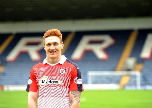 Raith Rovers defender David Bates is on loan at Rangers until January. Pic: FPA