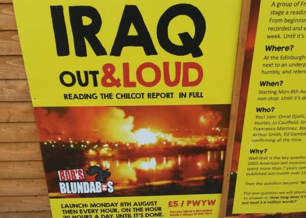 Iraq Out Loud, Edinburgh Fringe
