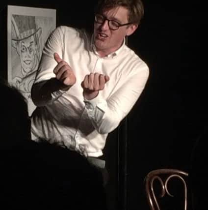 Tom Neenan presents 'Vaudeville' at the Edinburgh Festival Fringe 2016 (Pic: Cath Ruane)