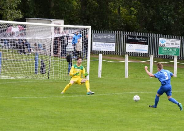 Kieran Band opens the scoring for Kennoway Star Hearts