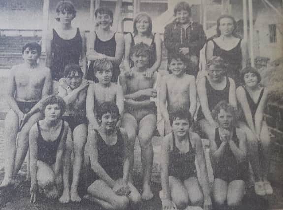 Burntisland Swimming Club 1965.