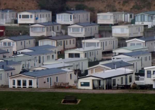 Static caravan parks are popular across the country.
