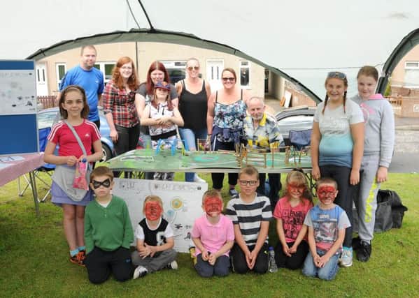 Children join in the fun at Warout Walk fun day organised by Our Place Auchmuty on Sunday, September 4.