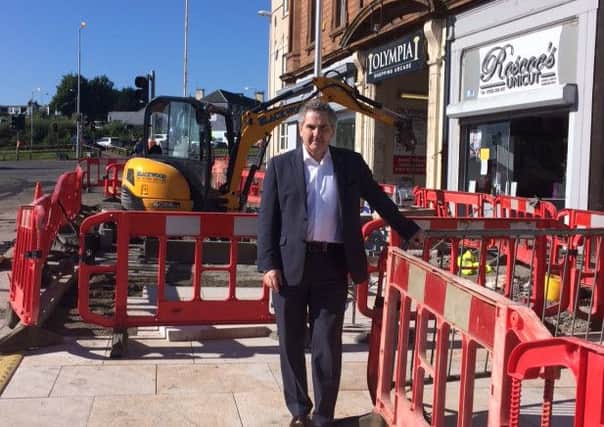 Roger Mullin was out to hear the traders' concerns recently.