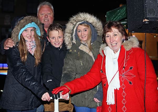 Pat Mitchell and Natasha Nelson switched on the lights in 2015 but there may not be any lights to switch on this year if the community fails to back the event.
