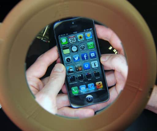 The victim was able to trace the thief using an application on his iPhone. Stock image: Ian Rutherford.