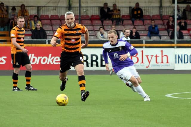Jamie Insall has made an impact already after returning to East Fife.