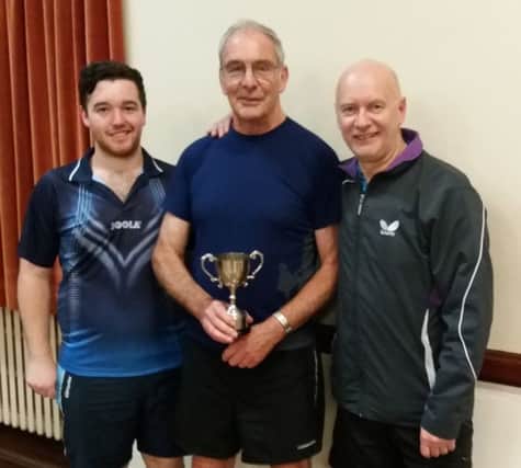 Michael Hahn, Neil Lea and Dave Beveridge formed a perfect blend of youth and experience to lift the Eglinton Cup.
