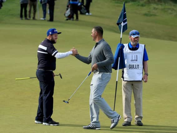Andrew 'Beef'Johnston was paired with Ruud Gullit last year.