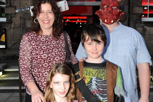 The Creilly family at the Gala screening