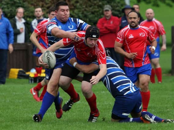 Kirkcaldy RFC v Whitecraigs RFC, Match 4 - BT National League Division 2, 24th September 2016. (Photo by Michael Booth)