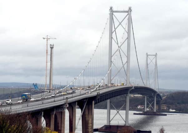 Motorists crossing the Forth face delays overnight on Friday