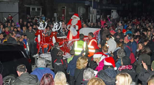 The festival culminates in the arrival of Santa on November 26 to help switch on the Christmas lights