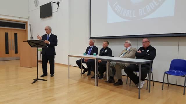 Henry McLeish - new chairman of the Fife Elite Football Academy - outlines his vision for the organisation.