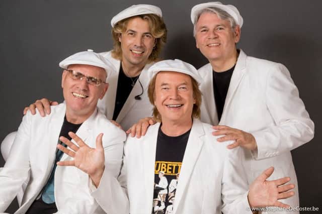 The Rubettes featuring Alan Williams are at the Rothes Halls on October 14