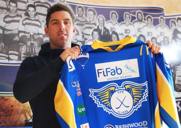 Kyles Haines returns to Fife Flyers after a brief spell in France (Pic: Fife Flyers)