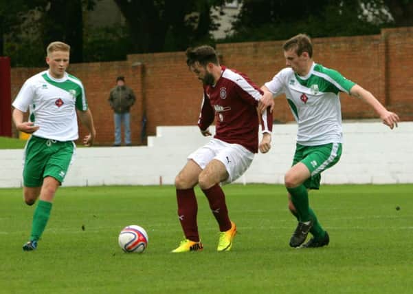 Linlithgow Rose v Thornton Hibs. Picture: James Clare