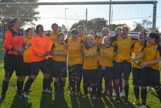 East Fife Ladies wrapped up the league title on Sunday..