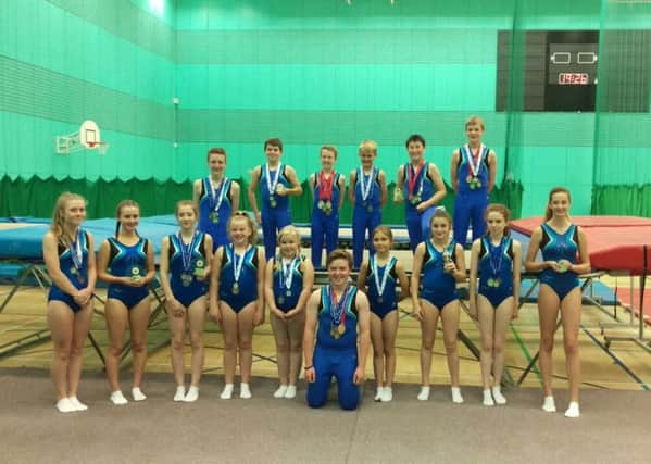 Members of Flyers Trampoline Club - who train at Michael Woods Sports & Leisure Centre in Glenrothes - have just completed their most successful year ever.