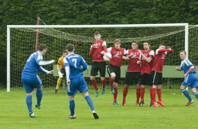 Tayport and Sauchie will meet again at the weekend.