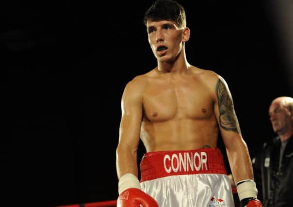 Connor Law is unbeaten in nine fights as a pro. Pic Alan Murray