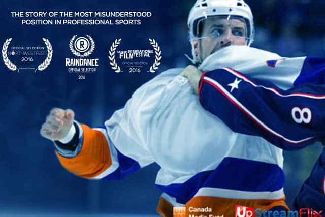 Ice Guardians - poster for new film on ice hockey enforcers