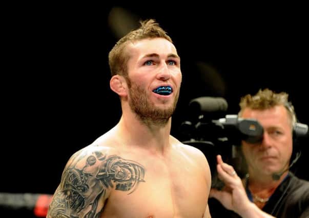 Stevie Ray pictured at UFC Glasgow last year. Pic: Lisa Ferguson